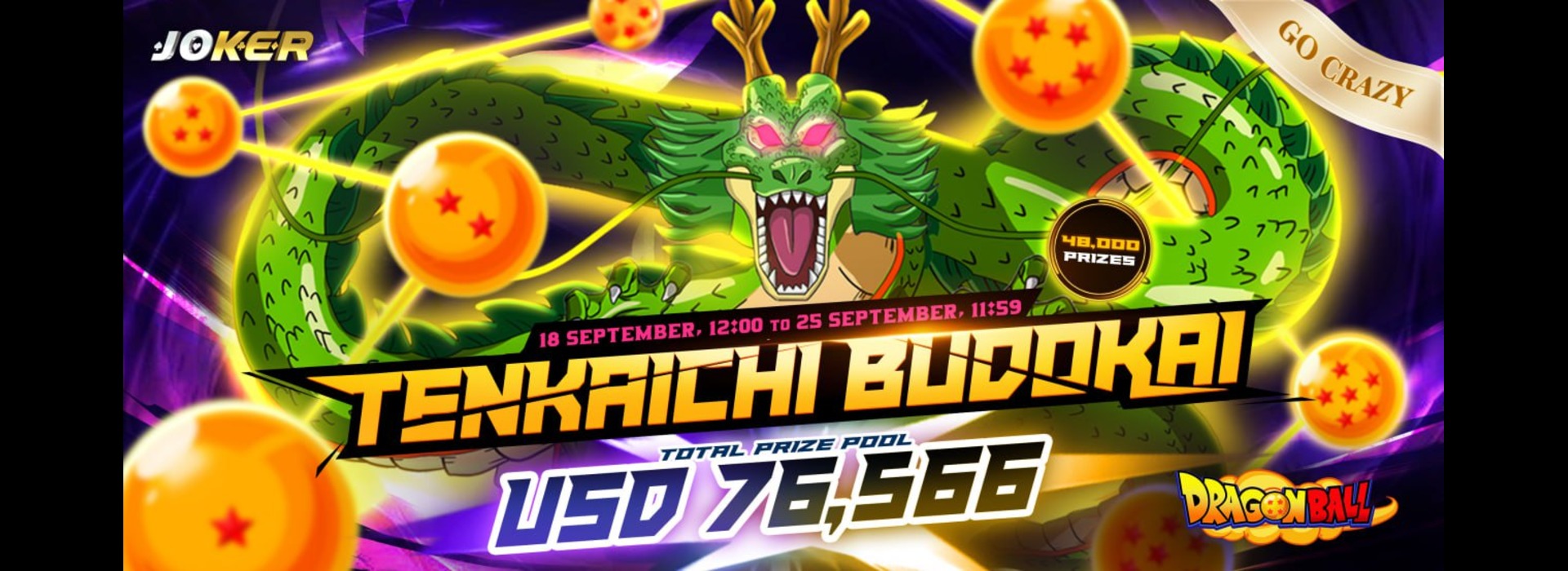 Tenkaichi Budokai : Joker Go-Crazy Competition